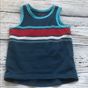 🍭6/$30 Cat & Jack Striped Tank 12-18 m